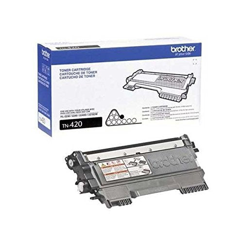 Brother TN420 Toner Cartridge - Retail Packaging - Black, 3-pack