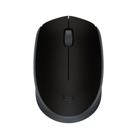 Logitech M170 Wireless Mouse, 2.4 GHz, Black