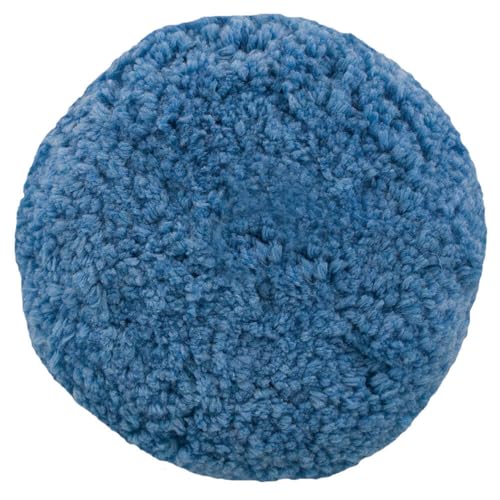 Presta Rotary Blended Wool Buffing Pad Blue Soft Polish