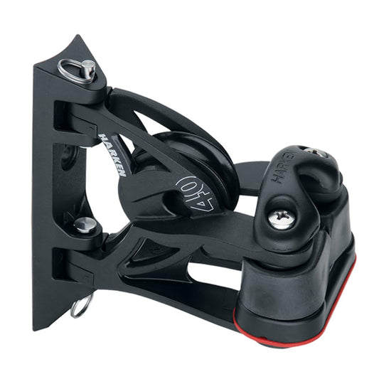 Harken 40mm Pivoting Lead Block Carbo-Cam Cleat