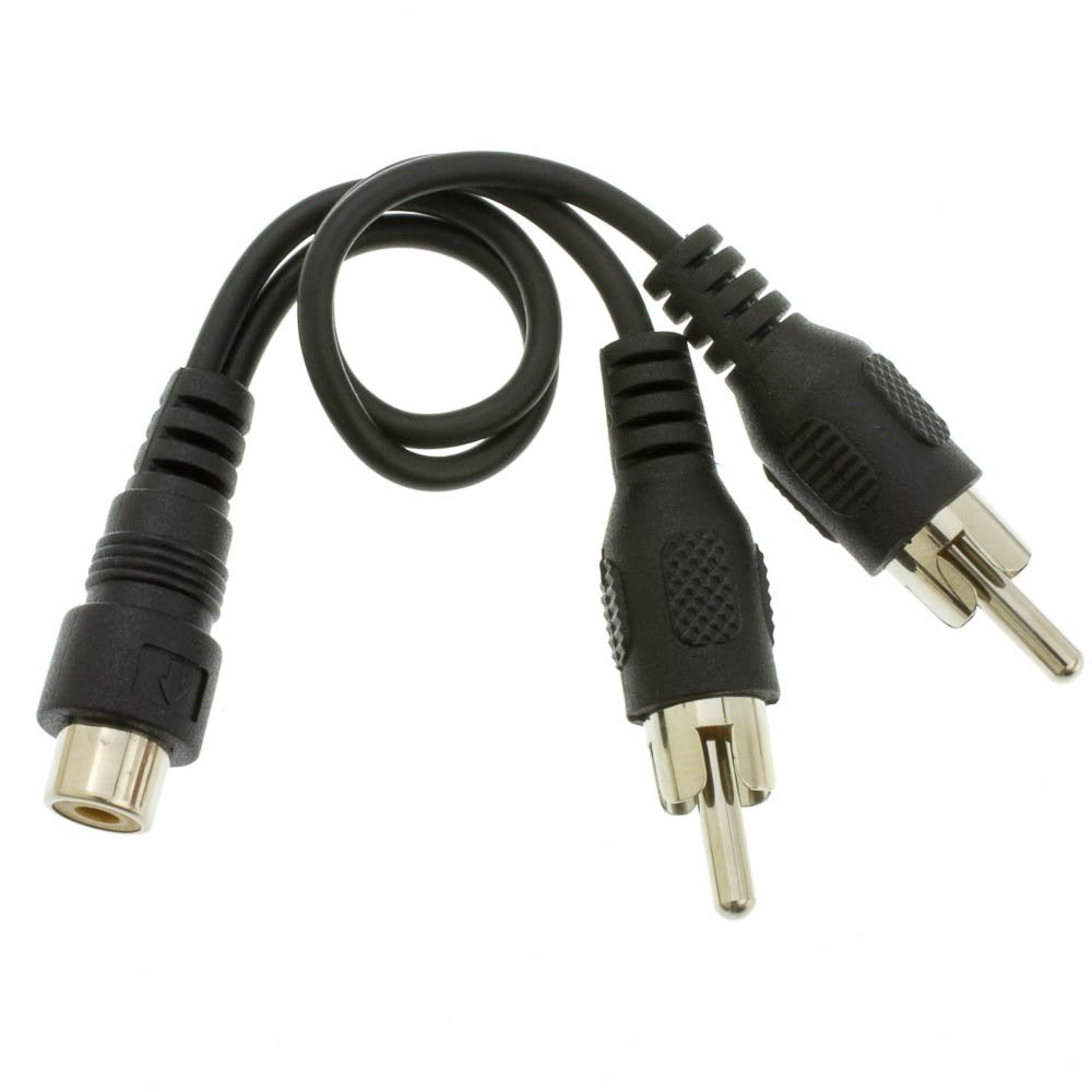 CableWholesale RCA Splitter Adapter 6 inch