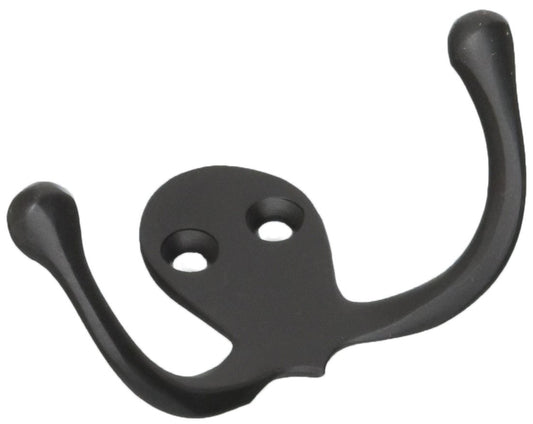 Deltana WDH15U19 Solid Brass Double Hook