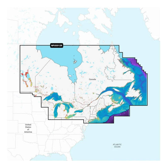 Navionics Platinum+ NPUS012R Canada East & Great Lakes