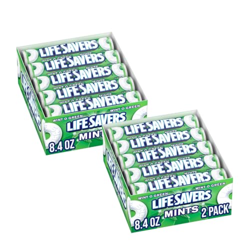 Lifesavers Roll (14 Piece) Mints Wintogreen .84oz 15/20ct