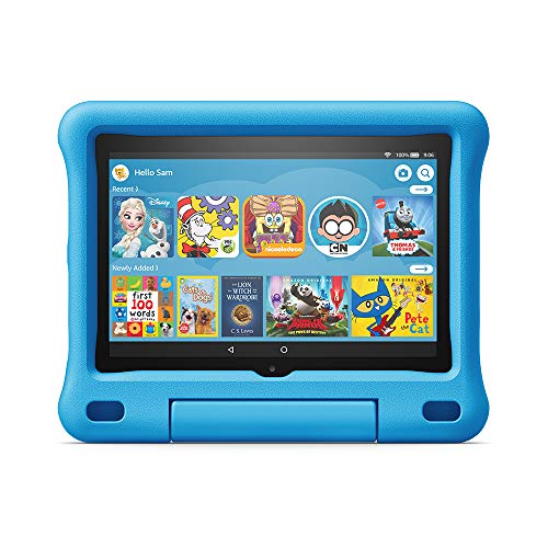 Amazon Kid-Proof Case for Fire HD 8 tablet (Only compatible with 10th generation tablet, 2020 release) Blue
