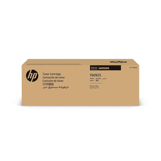 SAMSUNG CLTY609S CLTY609S High-Yield Toner 7 000 Page Yield Yellow