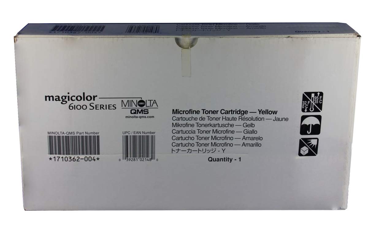 Konica Yellow Toner Cartridge Magicolor 6100 8.5K