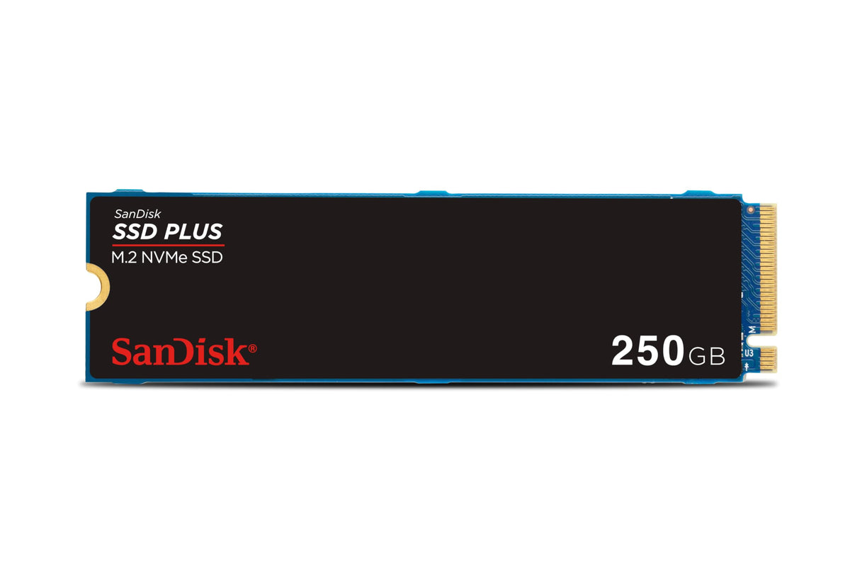 SanDisk SSD Plus M.2 NVMe 250GB SDSSDA3N-250G-G26