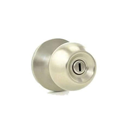 Kwikset Regina Knob Privacy Lock Satin Nickel