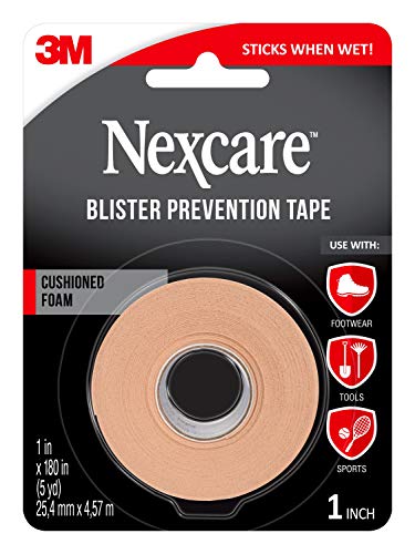 Nexcare Blister Prevention Tape 1in x 5yd