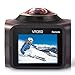 SEREE S3-BK 360 Degree VR Panoramic Camera 30fps WIFI Remote Control Sport Action Camcorder With HDMI Output (S3-BK)