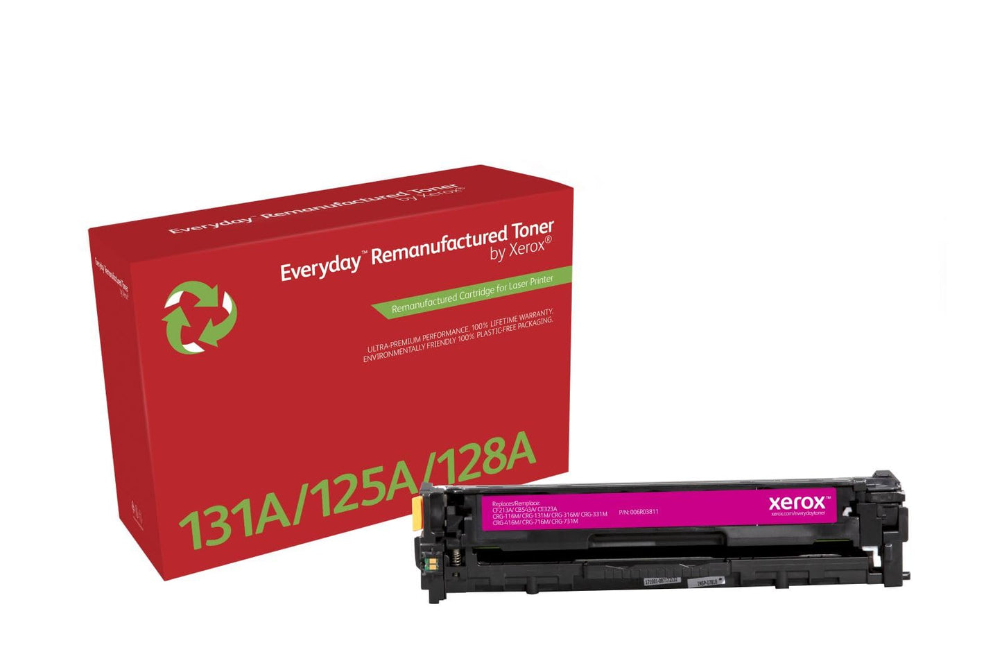 Xerox Everyday Magenta Toner for HP CF213A/CB543A/CE323A, 1800 Pages