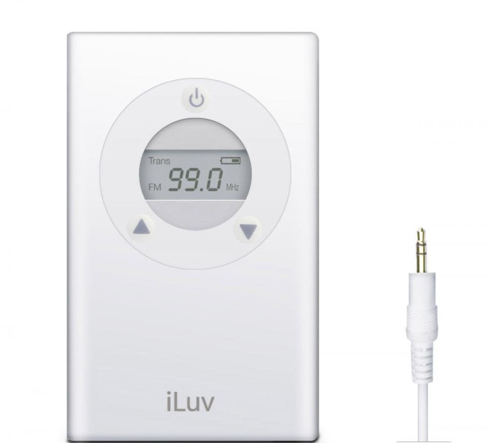 iLuv I701 Digital FM Radio Transmitter White