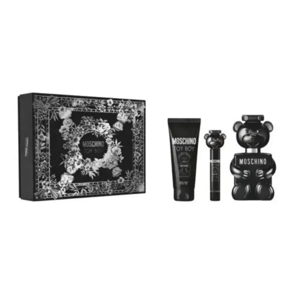 Moschino Toy Boy Men Gift Set 3 Pc 3.4oz