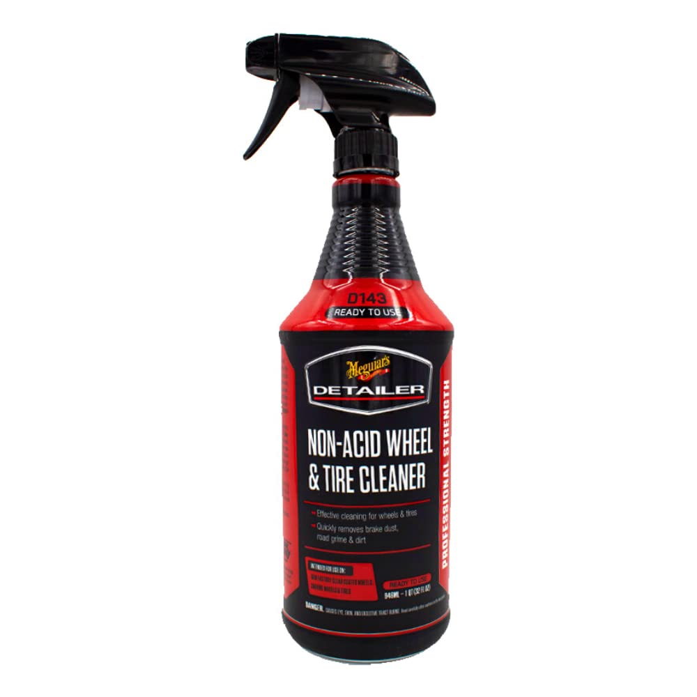 Meguiar's Non Acid Wheel & Tire Cleaner DRTU14332 32 oz