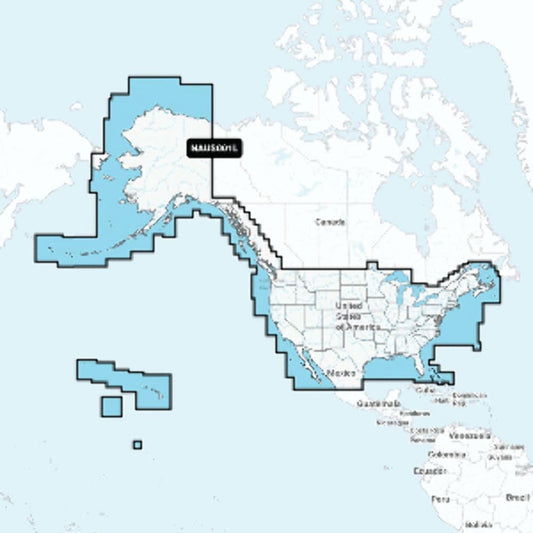 Navionics NAUS001L U.S. & Canada MicroSD Marine Chart