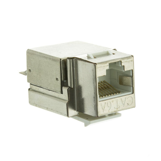CableWholesale Cat6a Shielded Keystone Jack