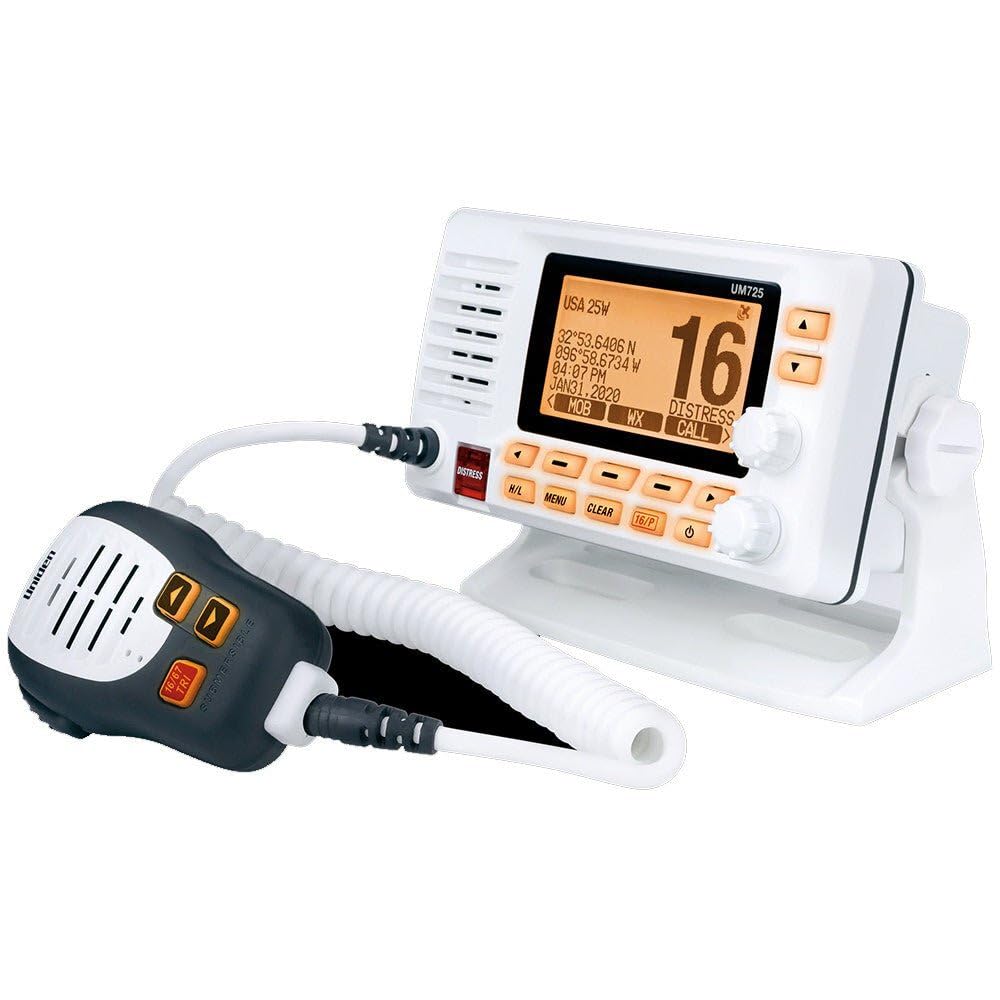 Uniden UM725 Marine VHF Radio 1W/25W