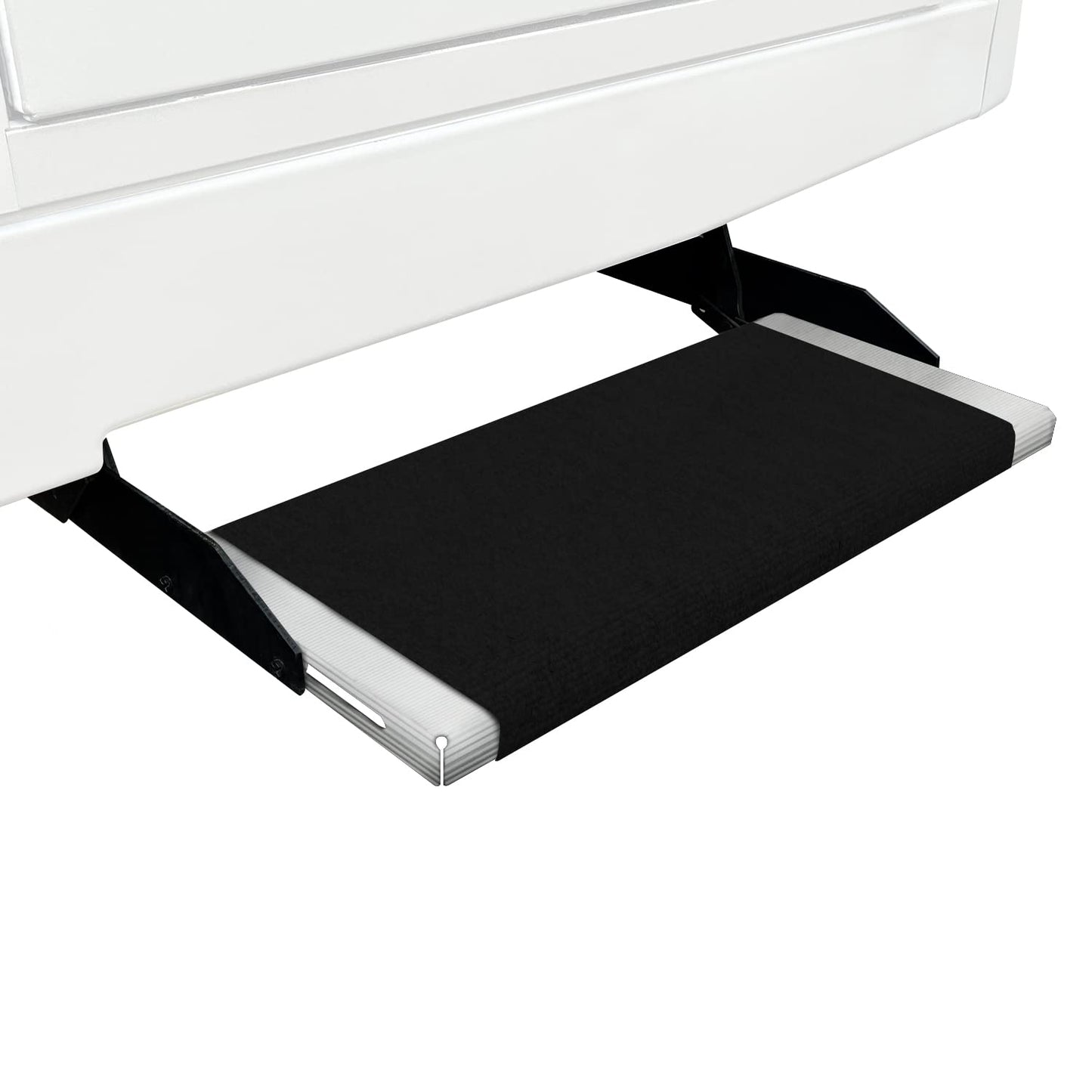 Prest-O-Fit Outrigger RV Step Rug 23 In Black Onyx