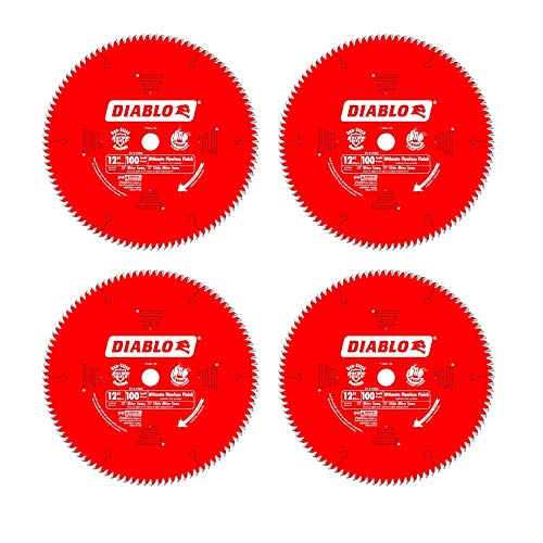Diablo Ultimate Polished Finish Saw Blade 12" 4-Pack