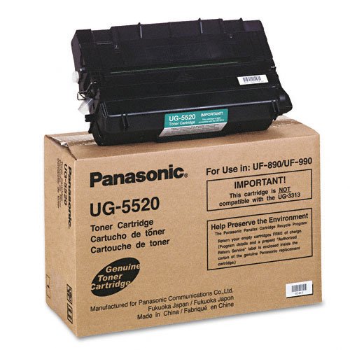 Panasonic UG5520 UG5520 Toner, 12000 Page-Yield, Black