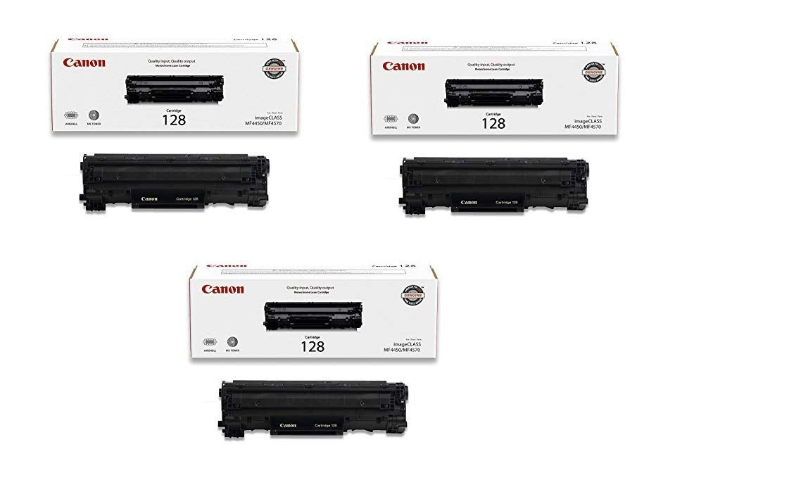 Canon Original 128 Toner Cartridge - Black (3)