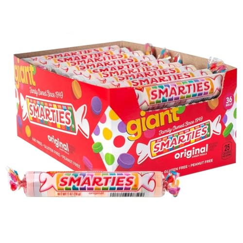 Smarties Giant Candy Rolls 2.2 lb Pack