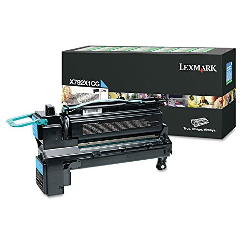 Lexmark X792X1CG Extra High-Yield Toner Cyan