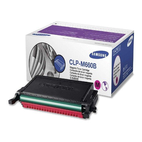 Samsung Genuine OEM CLPM660B (CLP-M660B) (ST925A) High Capacity Magenta Toner Cartridge (5K YLD)