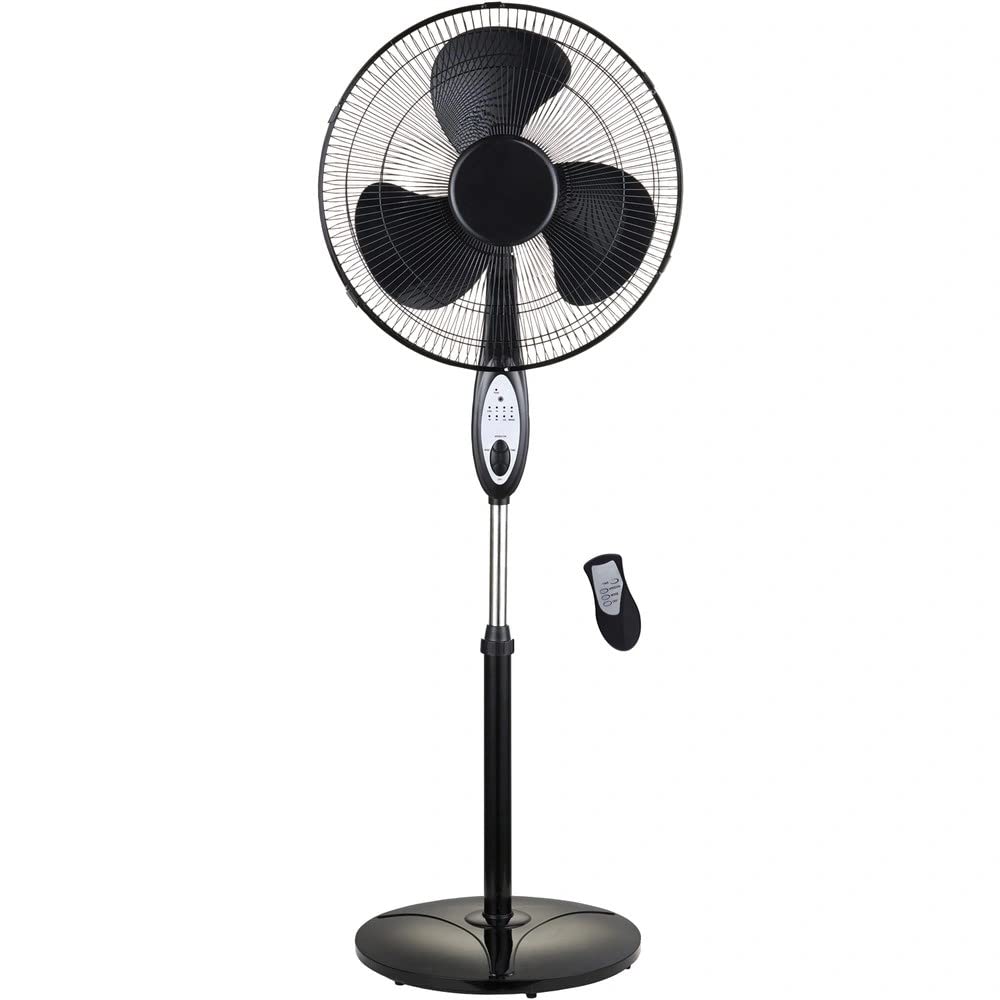 Optimus 18" Oscillating Stand Fan F-1872 Black