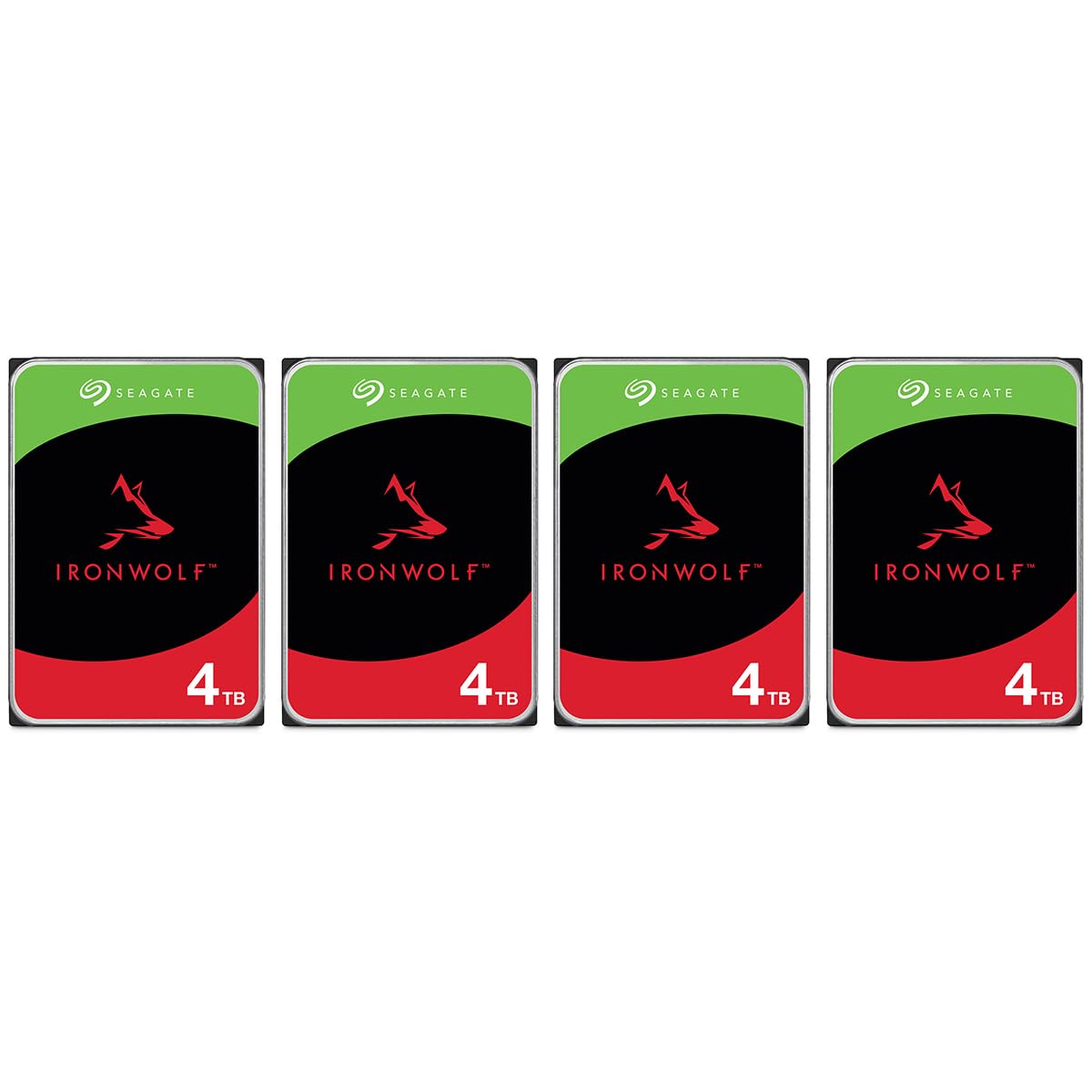 Seagate IronWolf 4TB 3.5" NAS Hard Drive 4-Pack