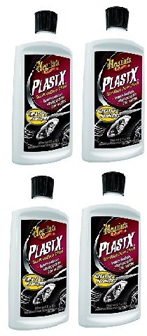 Meguiar's PlastX Clear Plastic Cleaner & Polish 10 oz 4 Pack