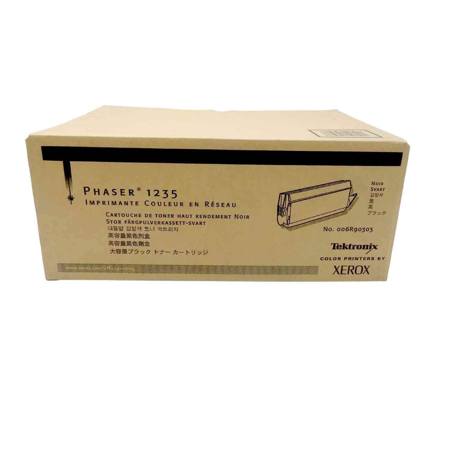 Tektronix Black Toner Cartridge for Phaser 1235- High Capacity