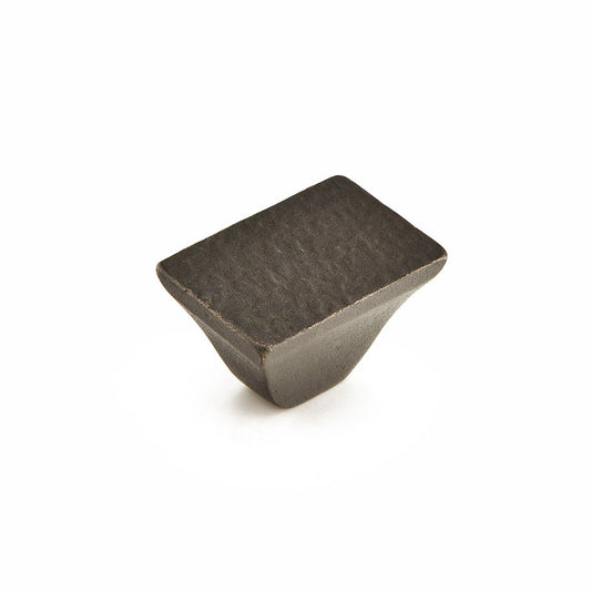 Schaub Vinci 1-1/4" Rectangle Knob Black Bronze 814-BB