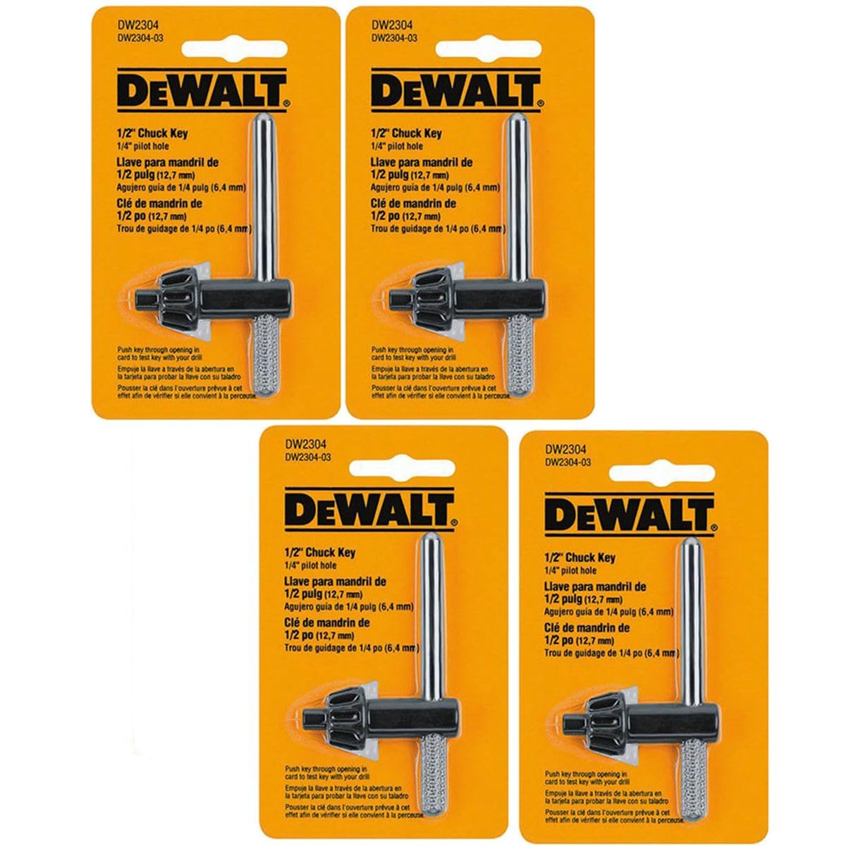 DEWALT Chuck Key 1/2 x 1/4 T-Handle
