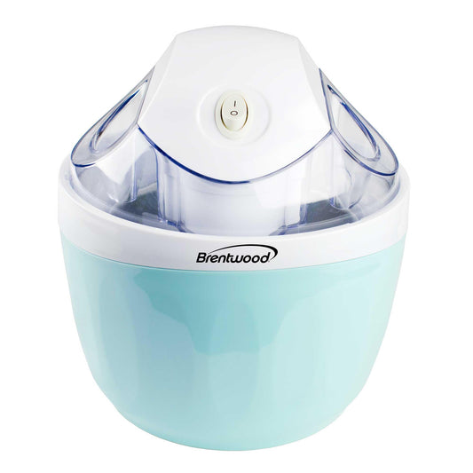 BRENTWOOD 0.5 QT ICE CREAM MAKER BLUE
