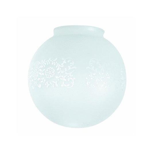 Westinghouse Frosted Victorian Globe 85707 6"