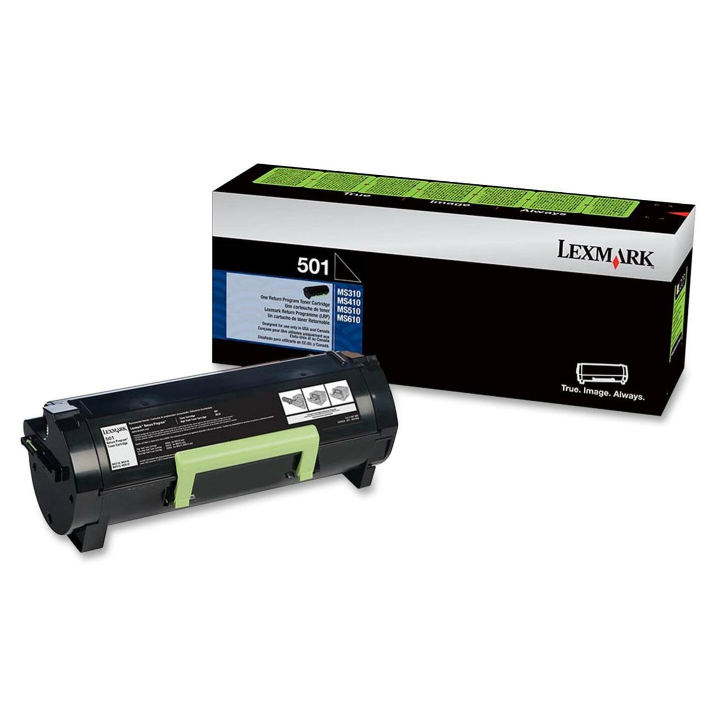 Lexmark MS610 (50F1000) Black Toner Standard Yield (1,500 Yield)