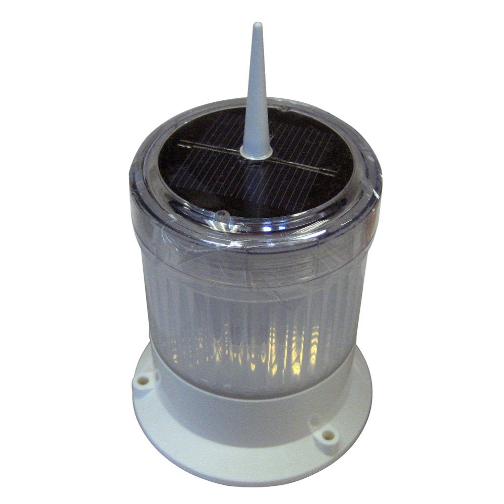 Dock Edge + Solar Pile Cap Light