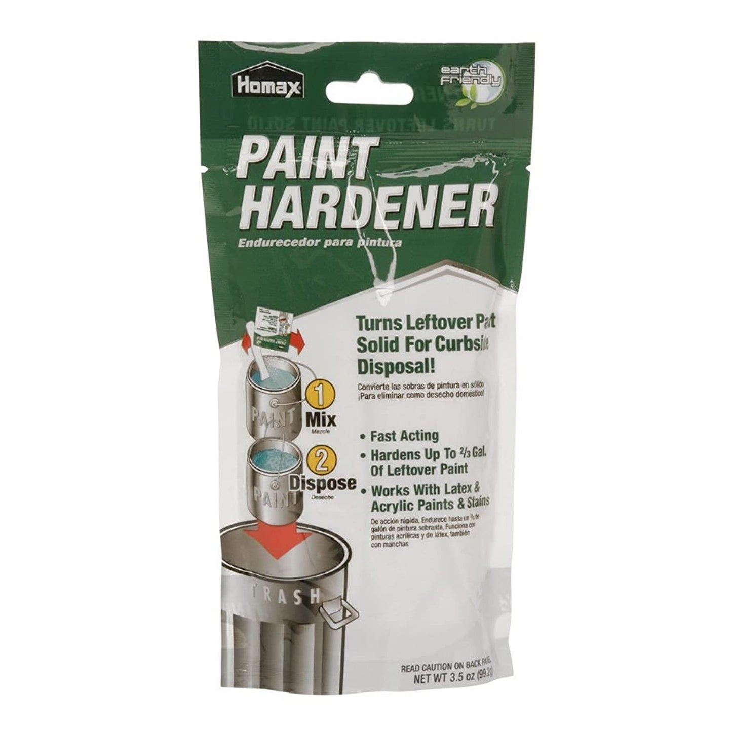 3.5 oz Homax 3535 Waste Away Paint Hardener