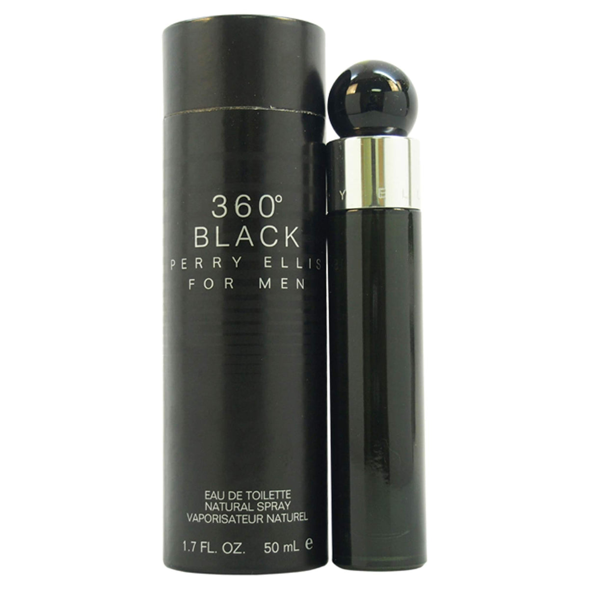 Perry Ellis 360° Black Men EDT 1.7 oz