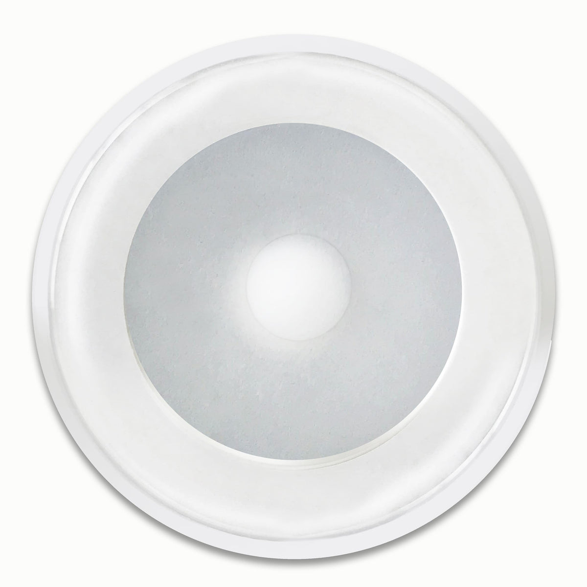 shadow-caster Large LED Down Light - Simplified 3" - White Housing - Color Changing - White Window - Waterproof