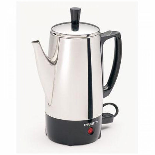 Presto-6 Cup Stainless Steel Perk