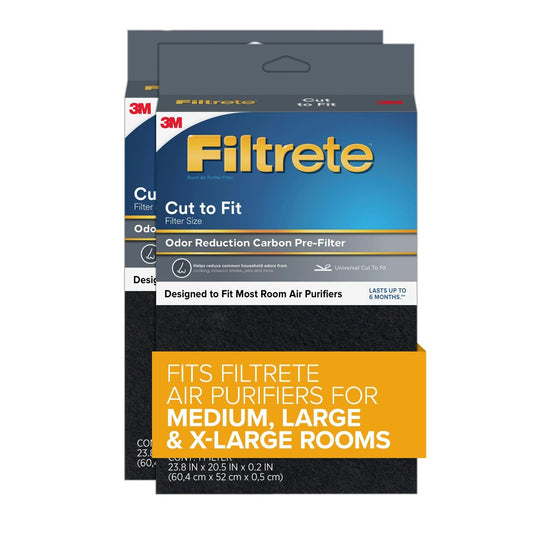 3M Filtrete Odor Defense Carbon Prefilter 2-Pack