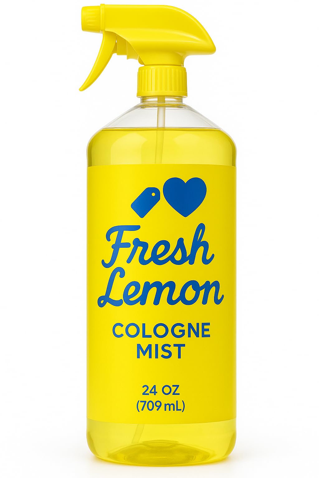 Dana Love's Fresh Lemon Cologne Mist 1.5 Fl. Oz. Invigorating and Uplifting Lemon Scented Body Mist for Women, Classic Fragrance for Everyday Freshness