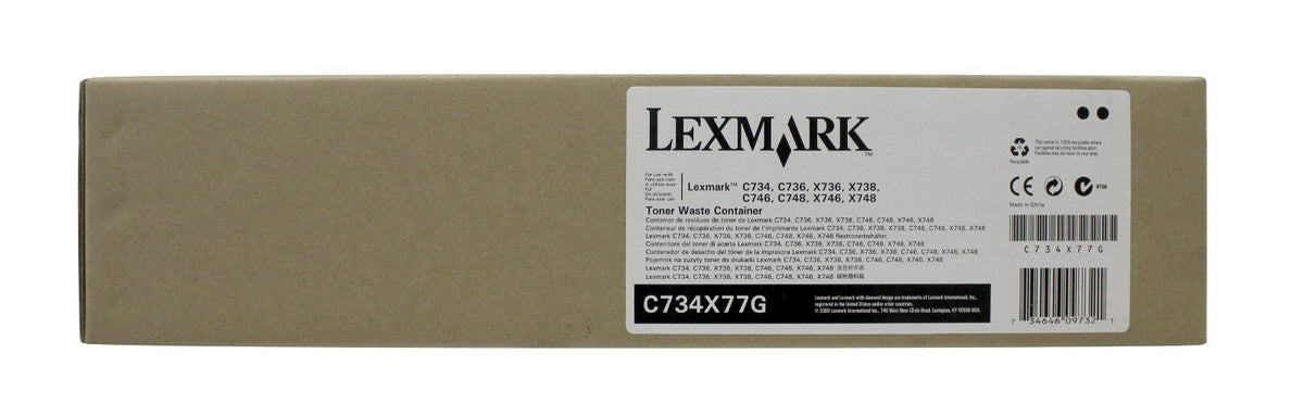 Lexmark Waste Toner Box C73x X73x Series