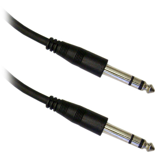 CableWholesale 1/4" Stereo Audio Patch Cable 10ft