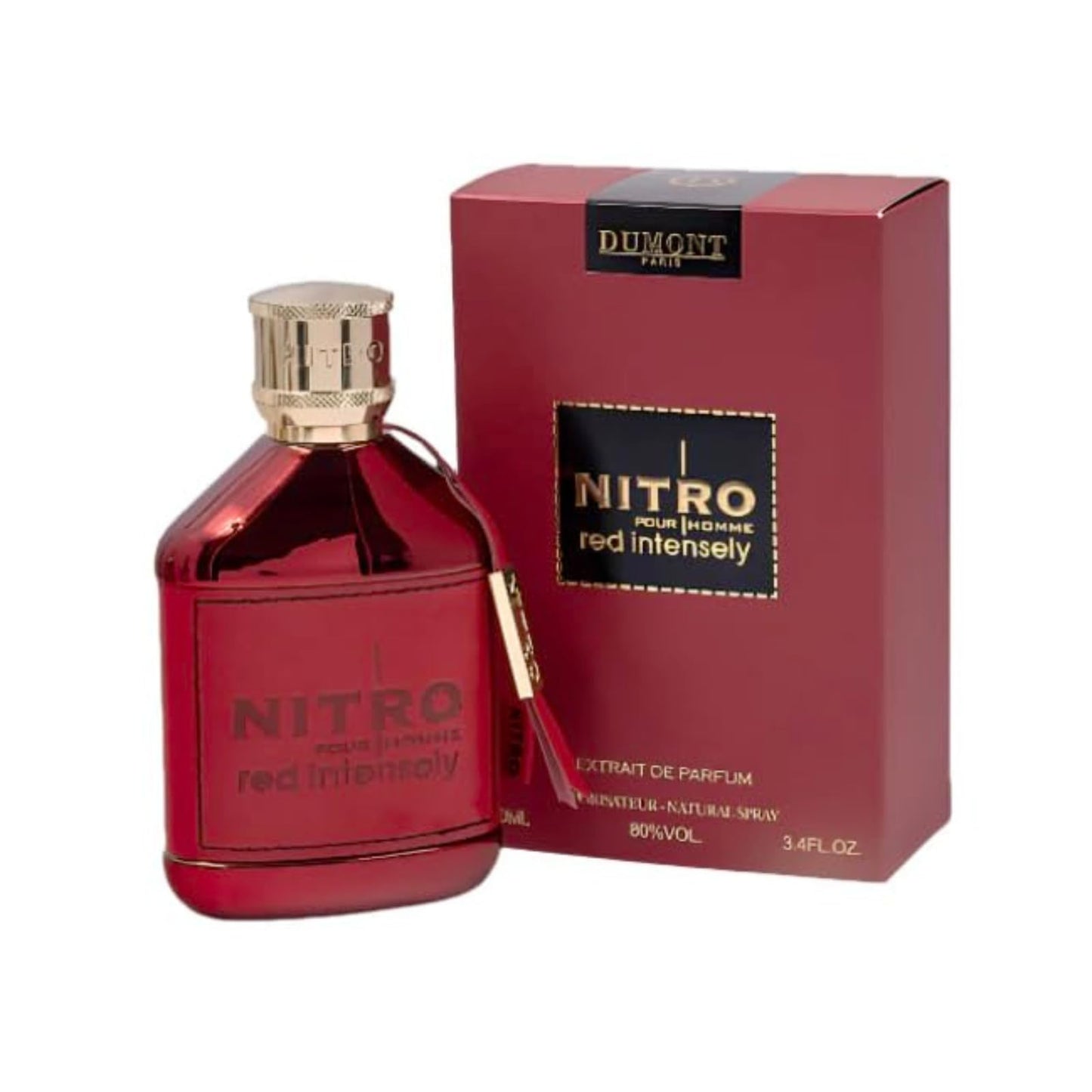 Dumont Nitro Red Intensely 3.4 Fl Oz Extrait De Parfum