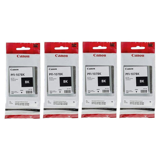 Canon PFI-107 Black Ink Tank 130ml