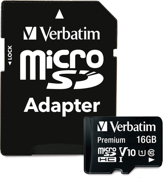 VERBATIM 16GB MICROSDHC CLASS
